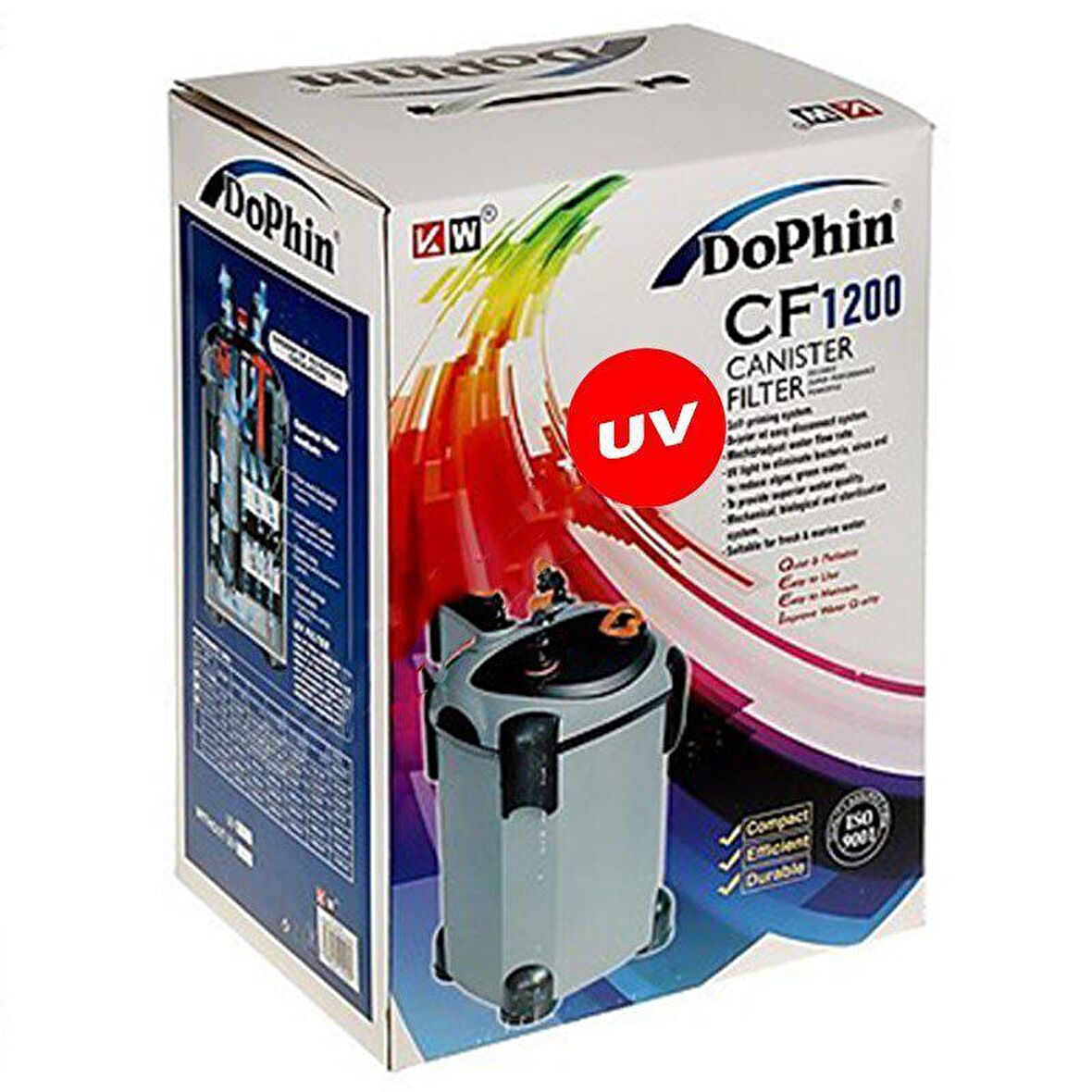 Dophin CF 1200 UV Dış Filtre 1200 L H