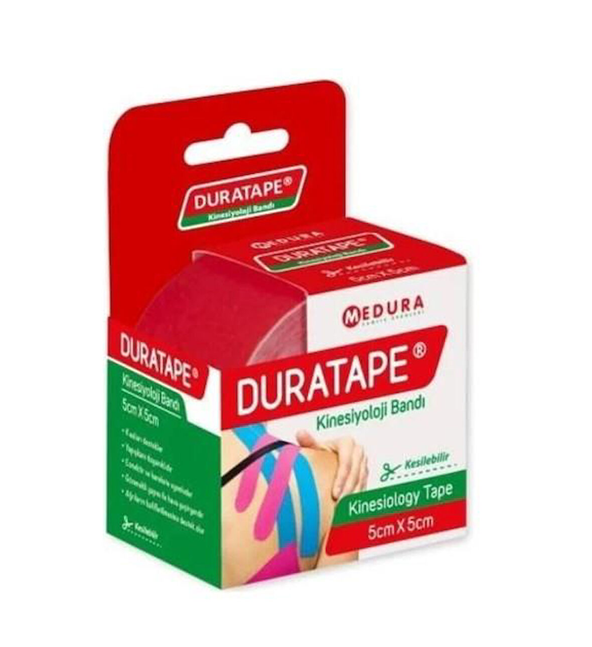 DURATAPE KİNESİO BANDI KIRMIZI