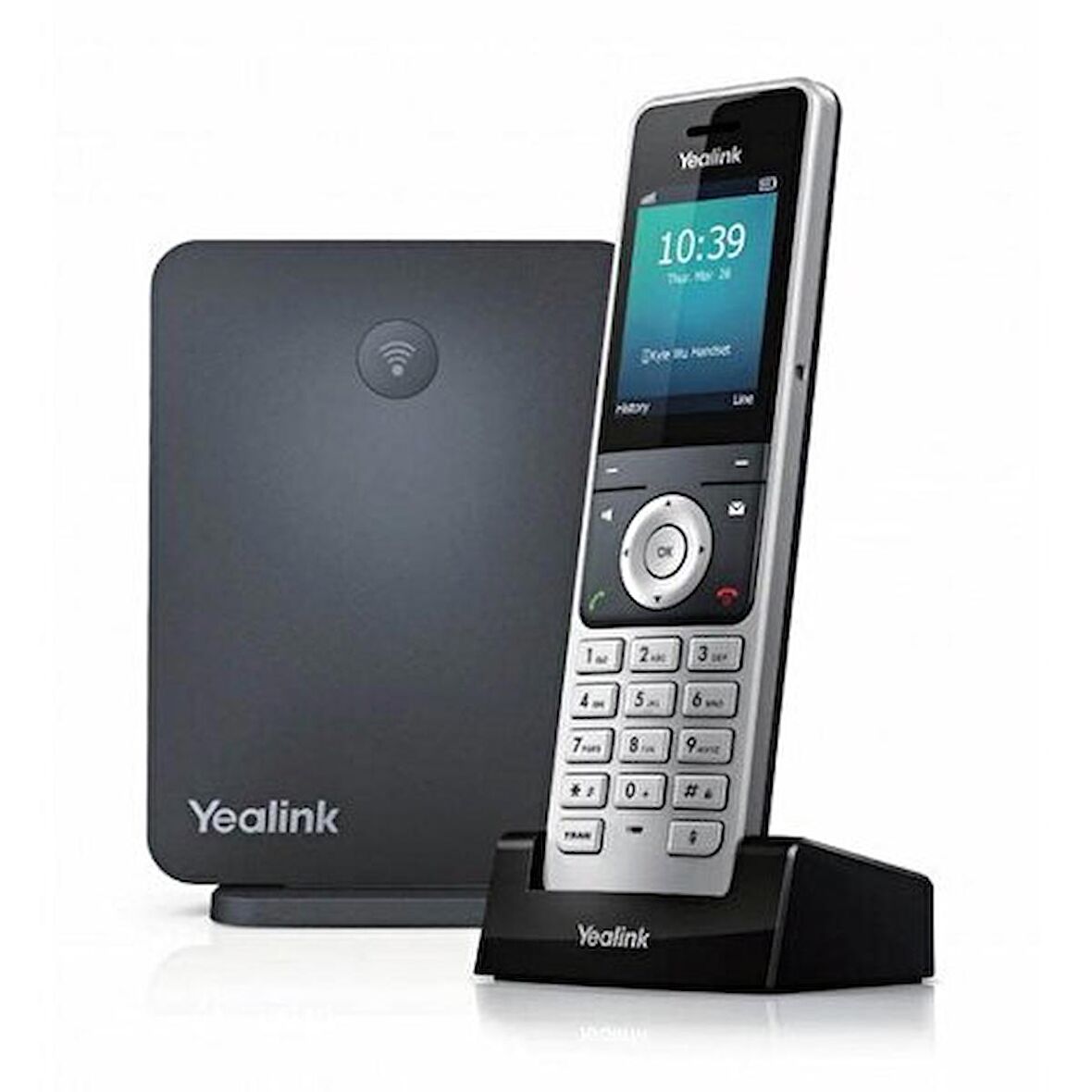 Yealink W60P Package SIP DECT Baz ve El Terminali Seti