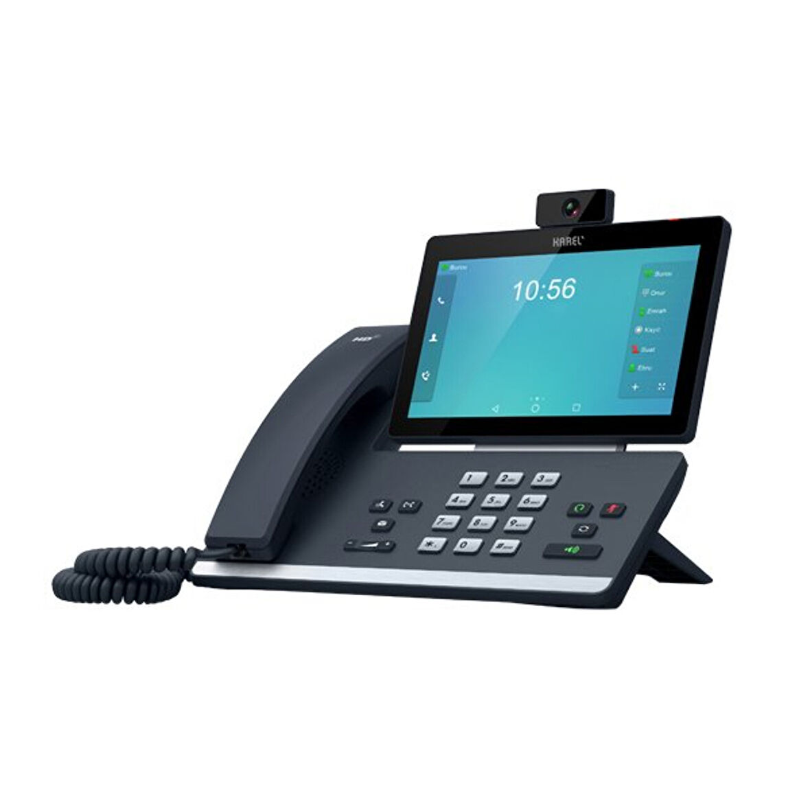 Karel VP128 IP PoE Video Masaüstü Telefon