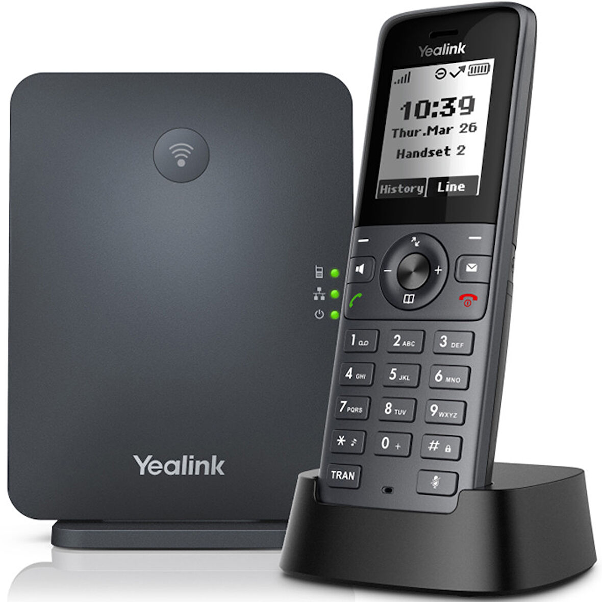 Yealink W71P Sıp Dect Baz El Terminali Seti