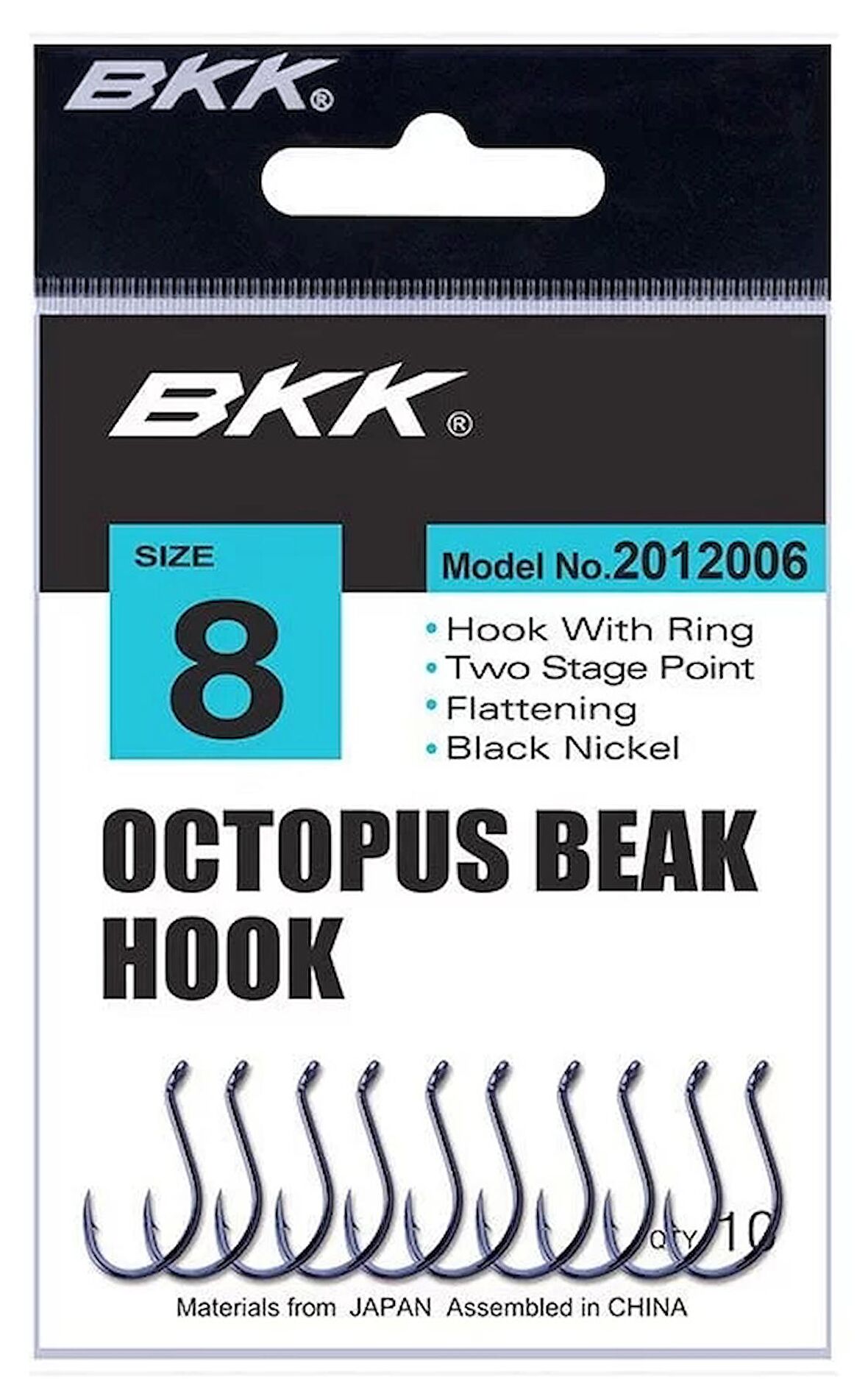 BKK Octopus Beak İğne BKK-3-0 8 Pcs