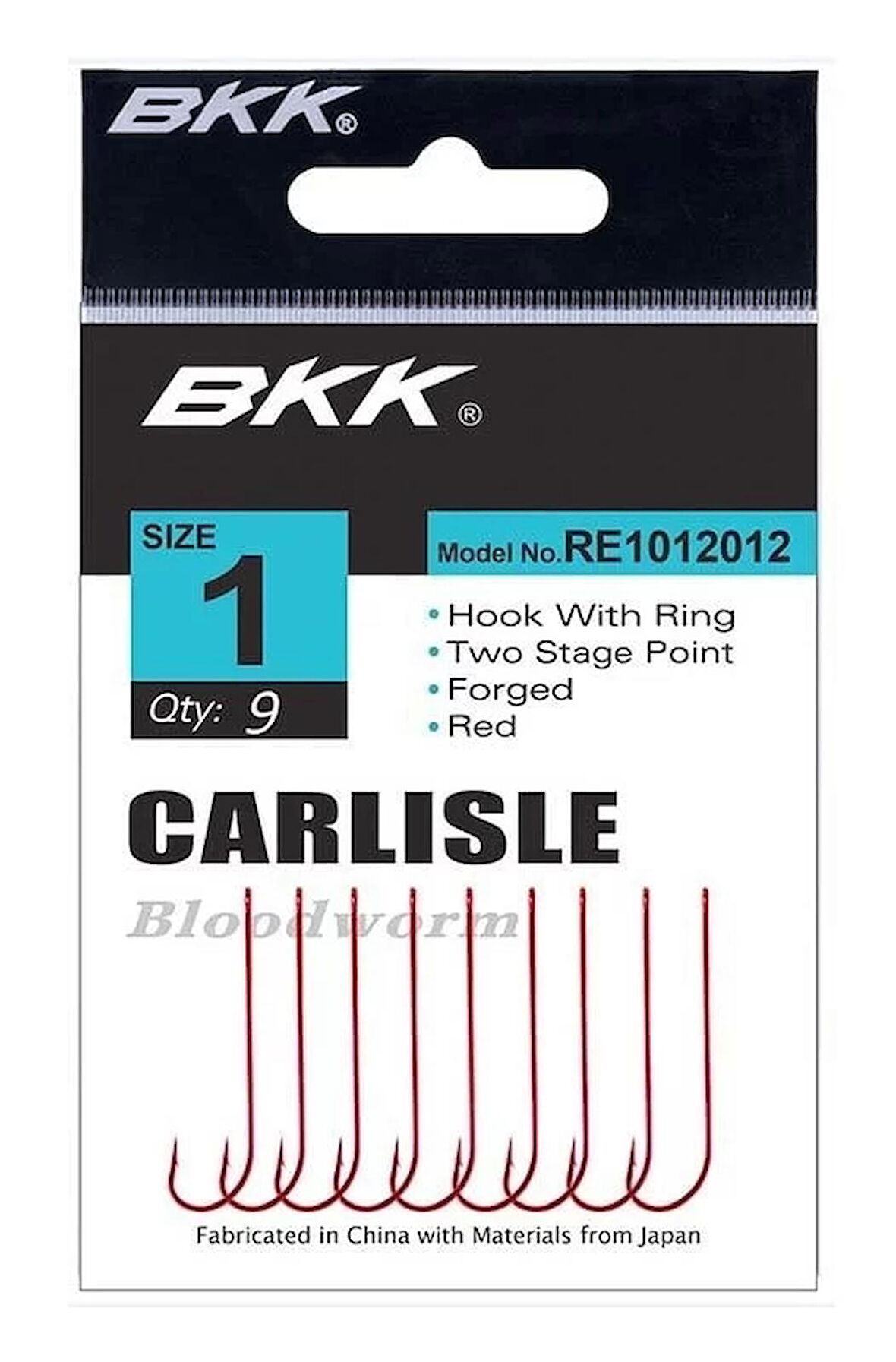 BKK Red Carlisle Bloodworm-R İğne BKK-1-0