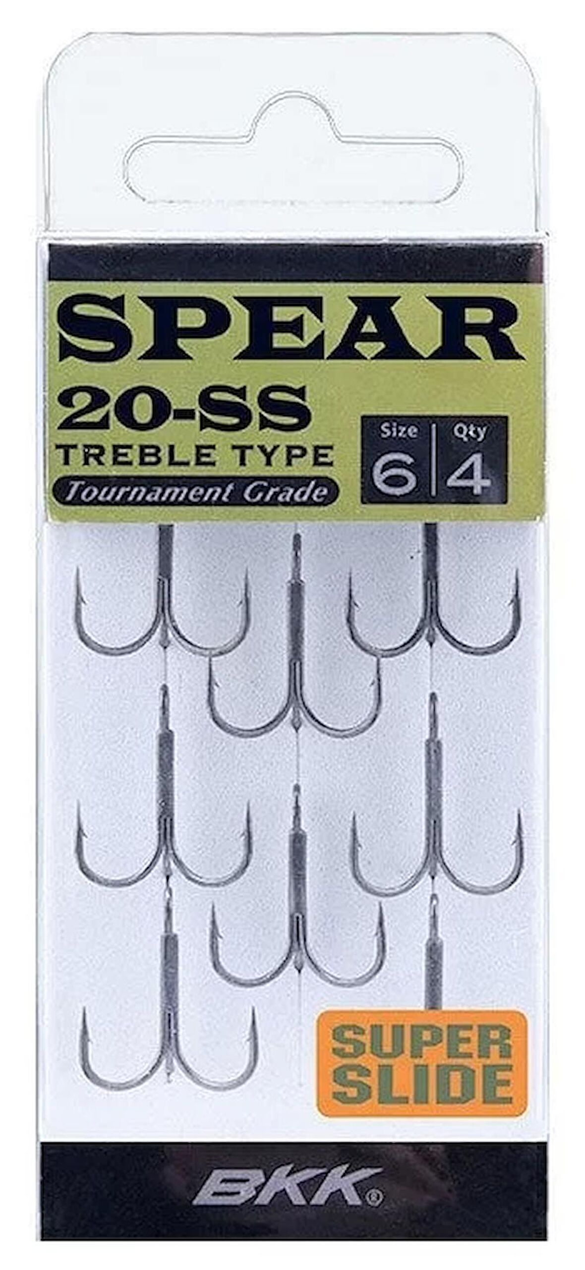 BKK Spear-20 SS Üçlü İğne BKK-4 8 Pcs