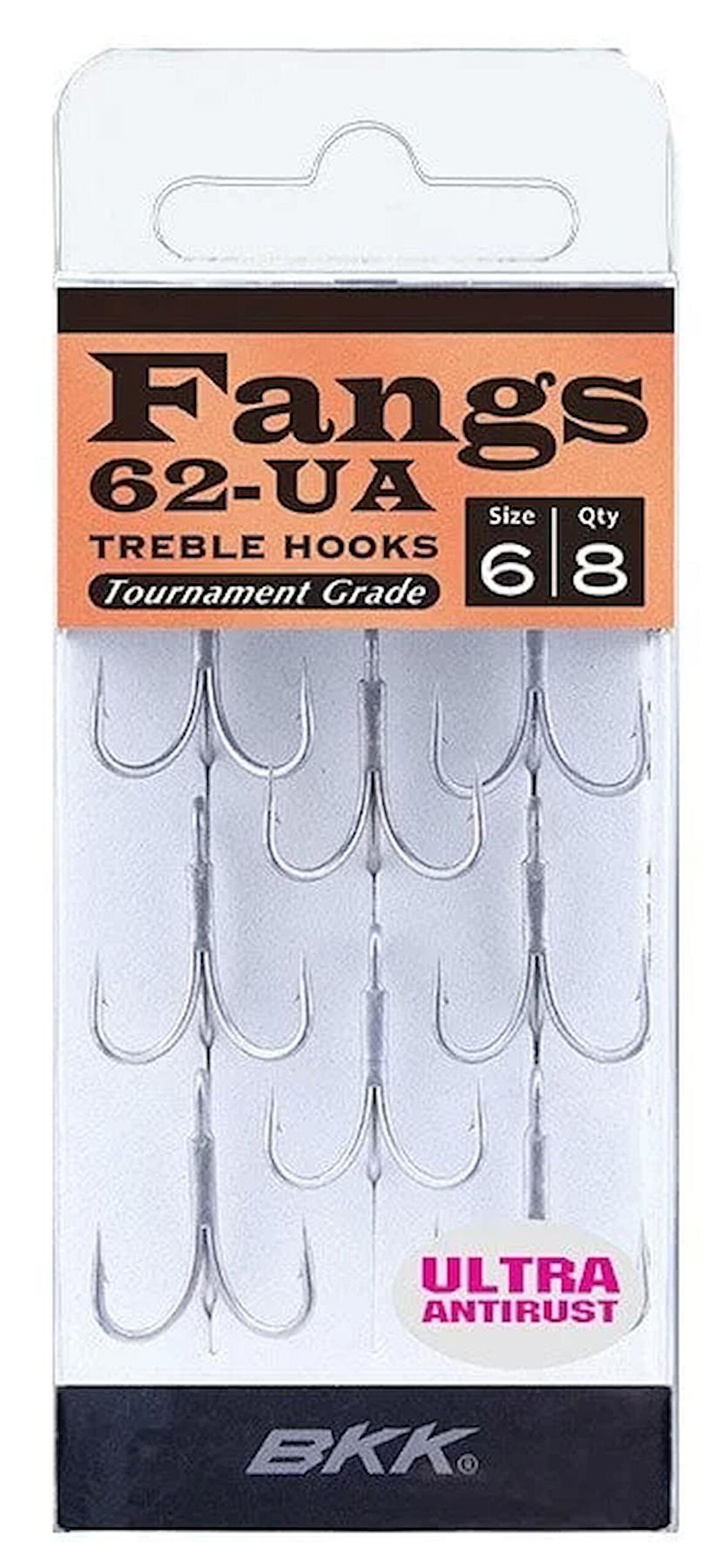 BKK Fangs-62 UA BKK-6 8 Pcs