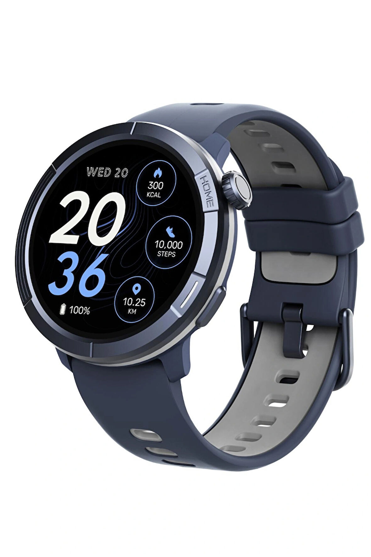 Havit M9058 GPS Profesyonel Outdoor 1.43'' Amoled Akıllı Saat - Mavi