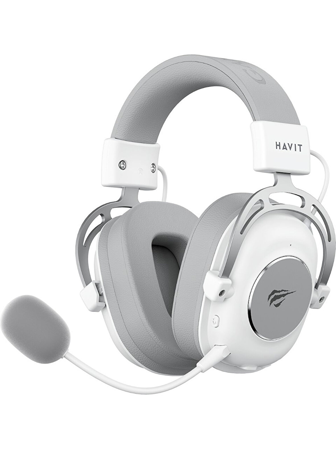 Havit Gamenote H2002YG Rgb 7.1 Kablosuz Mikrofonlu Gaming Kulaklık - Beyaz