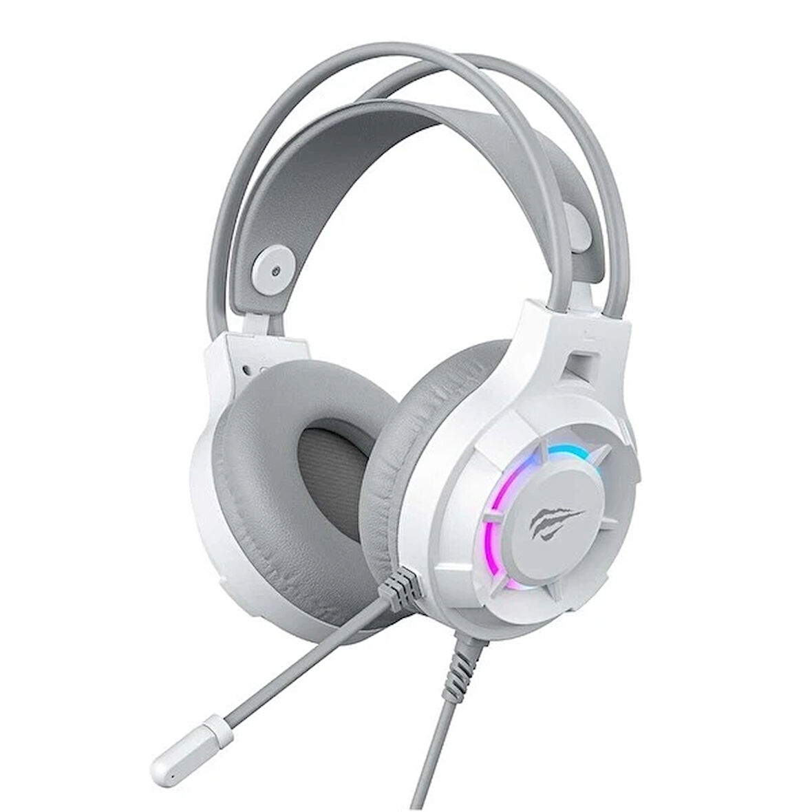 Havit H2049d RGB Beyaz Gaming Kulaklık