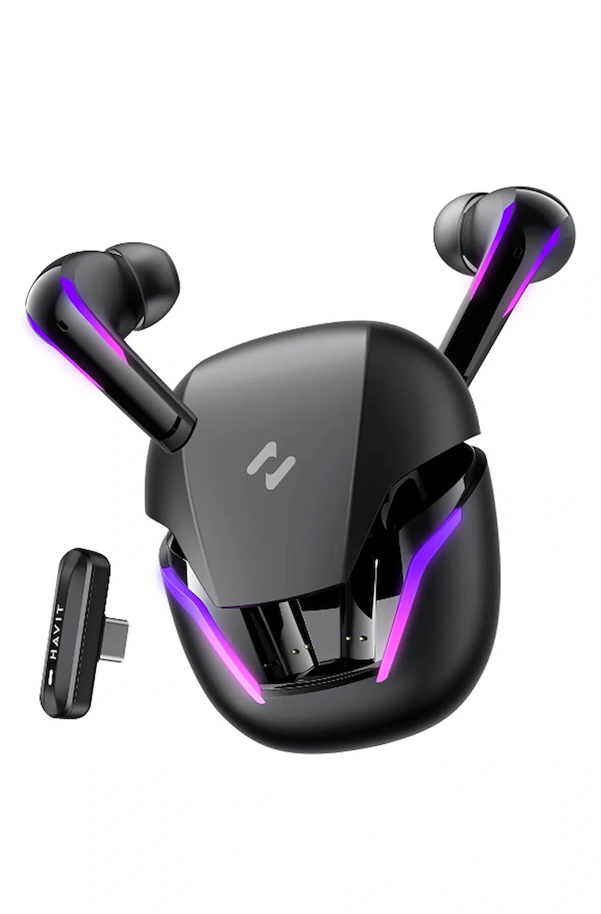 Havit TW970 TWS RGB Gaming Bluetooth Kulaklık - 2.4GHz ve Bluetooth Modu