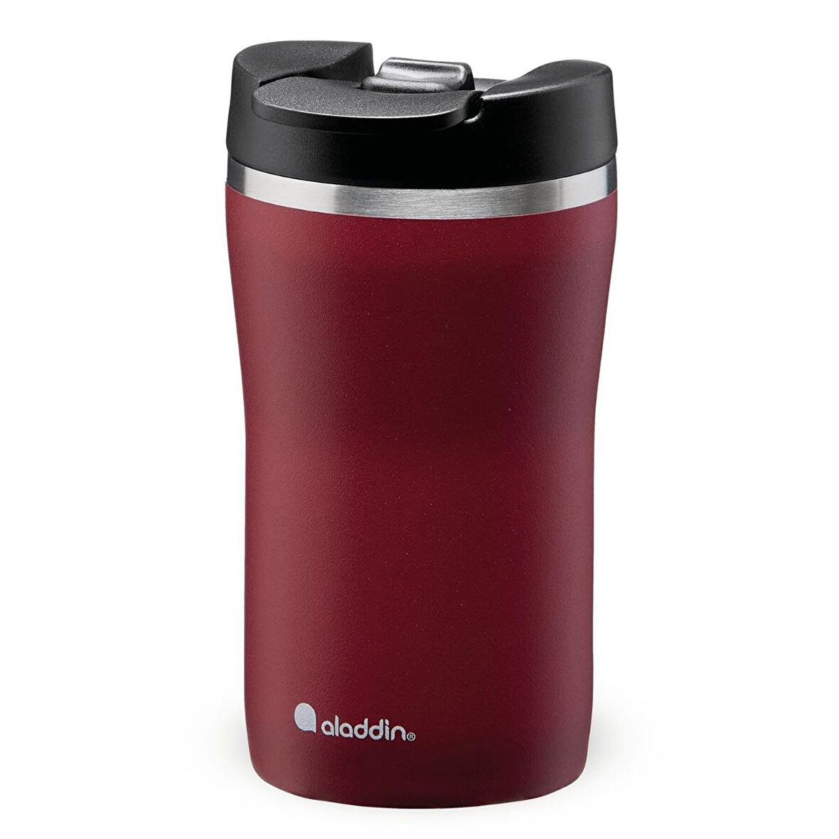 Aladdin Cafe Thermavac Leak-Lock Bordo 250 ml Paslanmaz Çelik Termos Mug