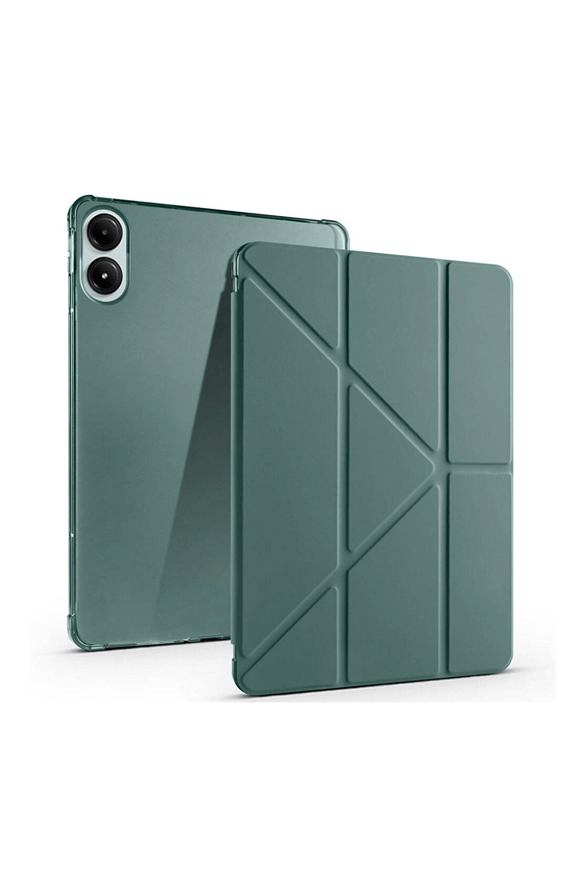 Poco Pad Pro 12.1 inç Xiaomi Uyumlu Kılıf Kalem Bölmeli Akıllı Uyku Modlu Standlı Kılıf