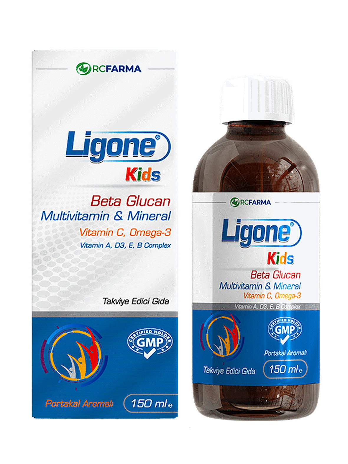 LİGONE KİDS MULTİVİTAMİN ŞURUP 150 ML