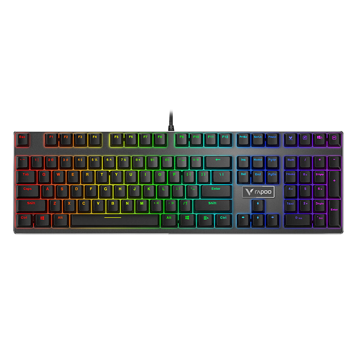 RAPOO V700RGB BACKLIT MECHANICAL GAMING KBD
