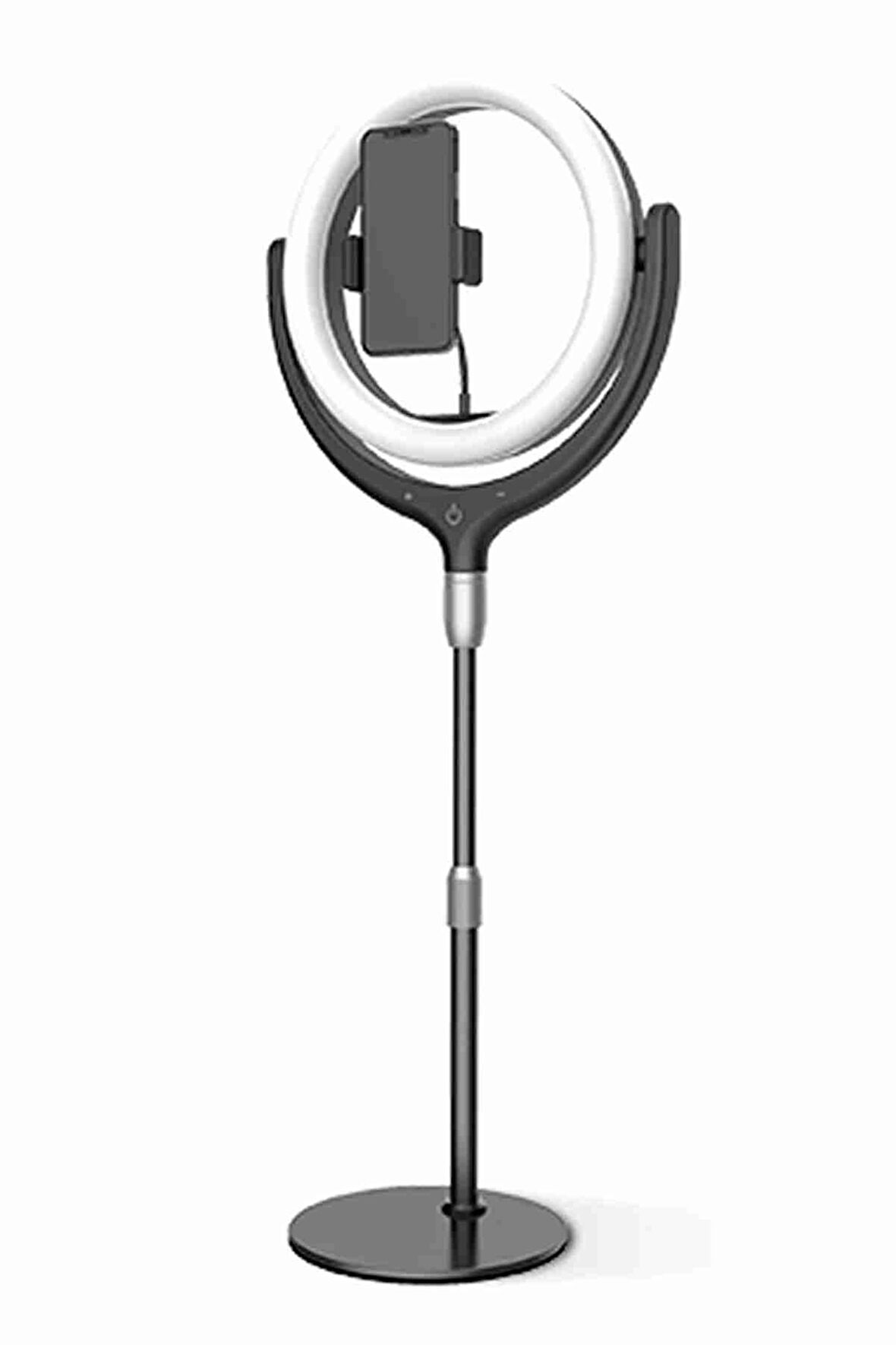 Fuchsia ZP06 Ayarlanabilir Açılı Bluetooth 4.2 Dokunmatik Kontrollü Tripodlu Selfie Işığı