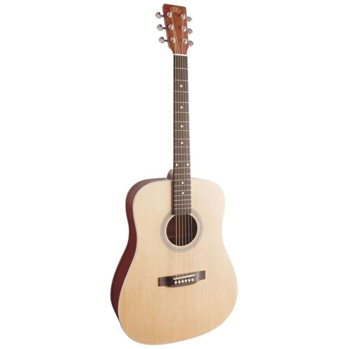 SX SD204 Dreadnought Akustik Gitar (Natural)