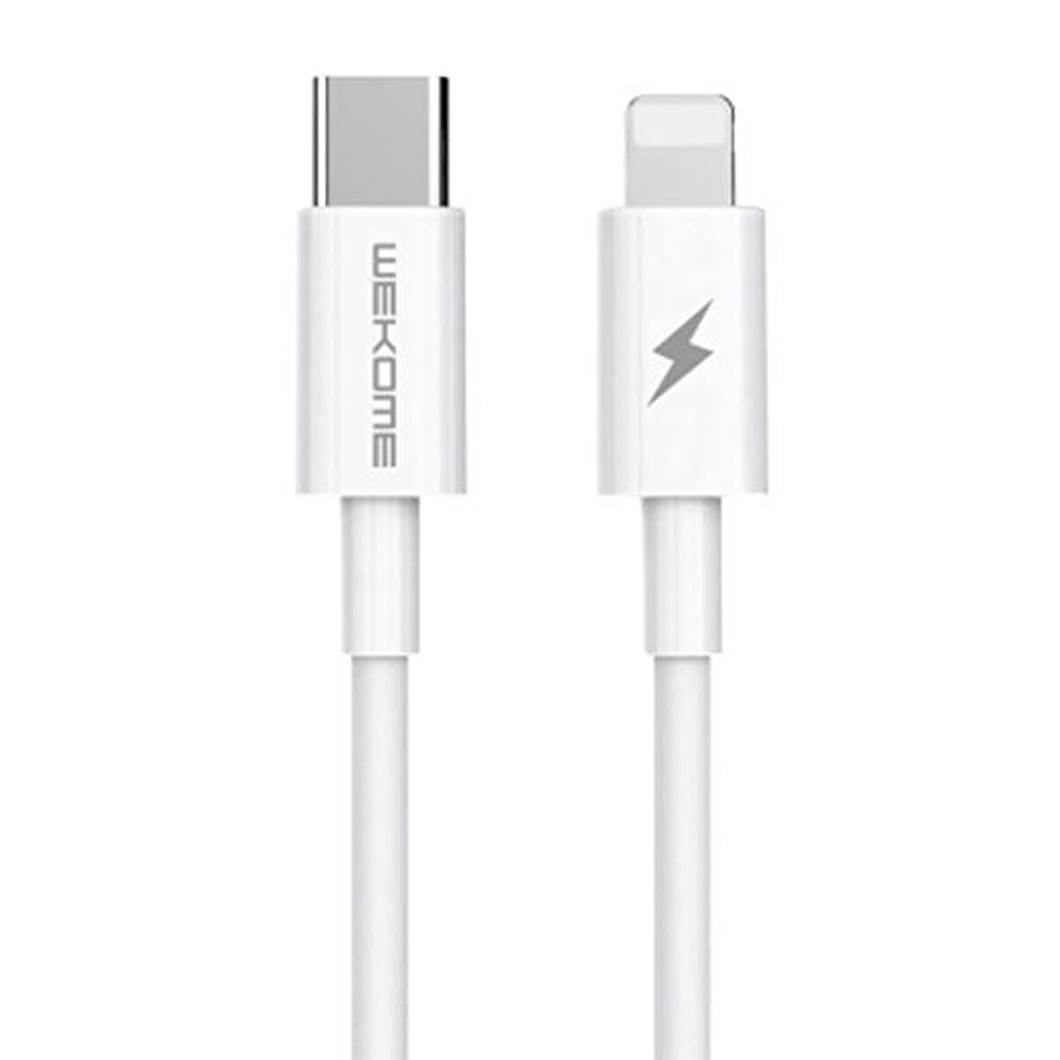 Wekome WK WDC-108 TYPE-C TO iPhone PD 20W Hızlı Şarj Kablosu 1.2M BEYAZ