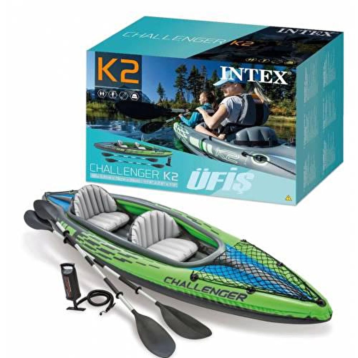 Intex Challenger K2 Set (115 Kg) 351x76x38 cm.(Kür