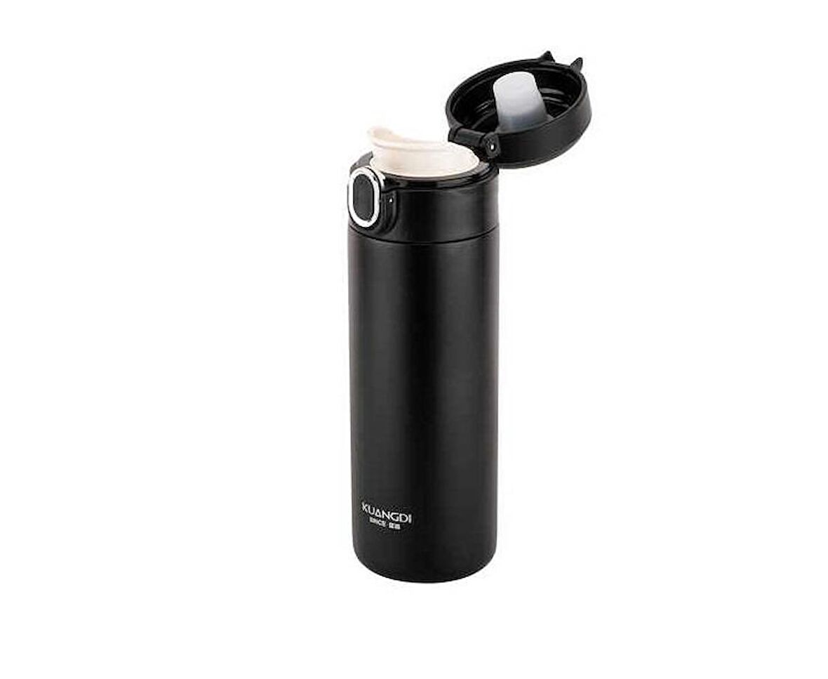 Okadi Paslanmaz Çelik Termos 400ML Siyah
