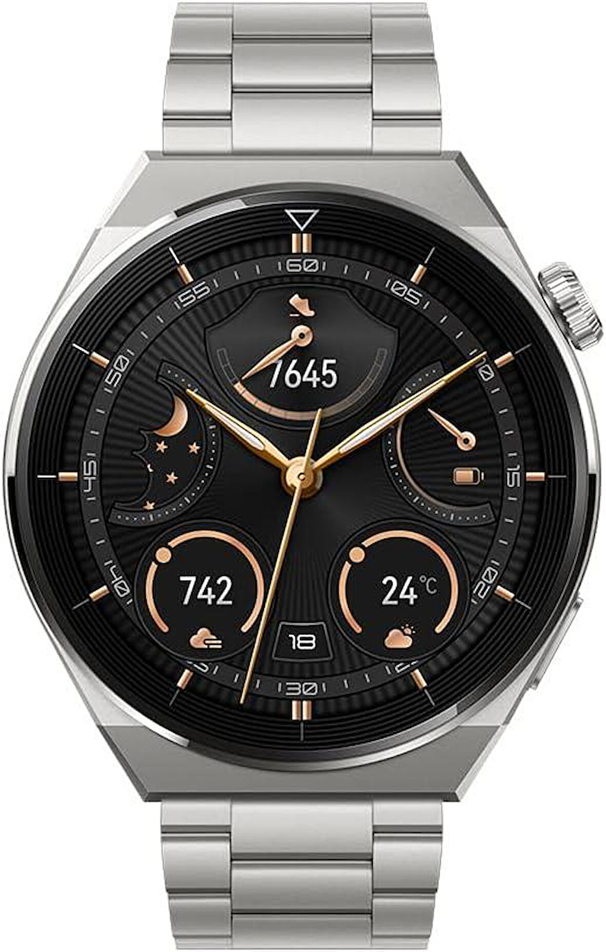 Huawei Watch GT 3 Pro 46mm Titanyum Kasa Akıllı Saat Outlet