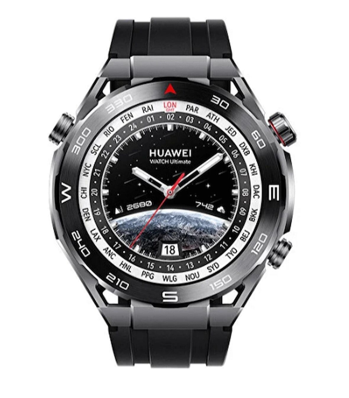 Huawei Watch Ultimate - Keşif Siyahı