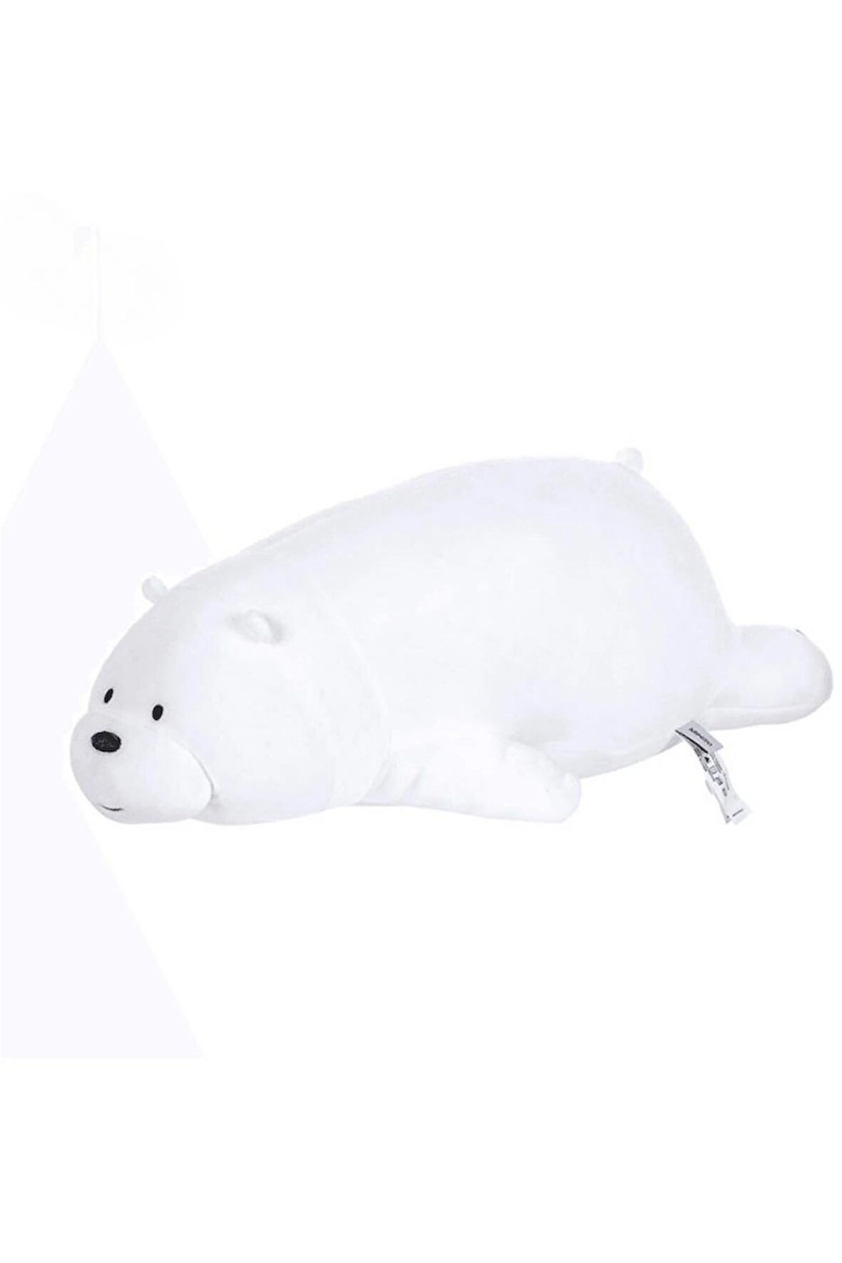 We Bare Bears Lisanslı Büyük Peluş Bebek - Kutup Ayısı 80 Cm