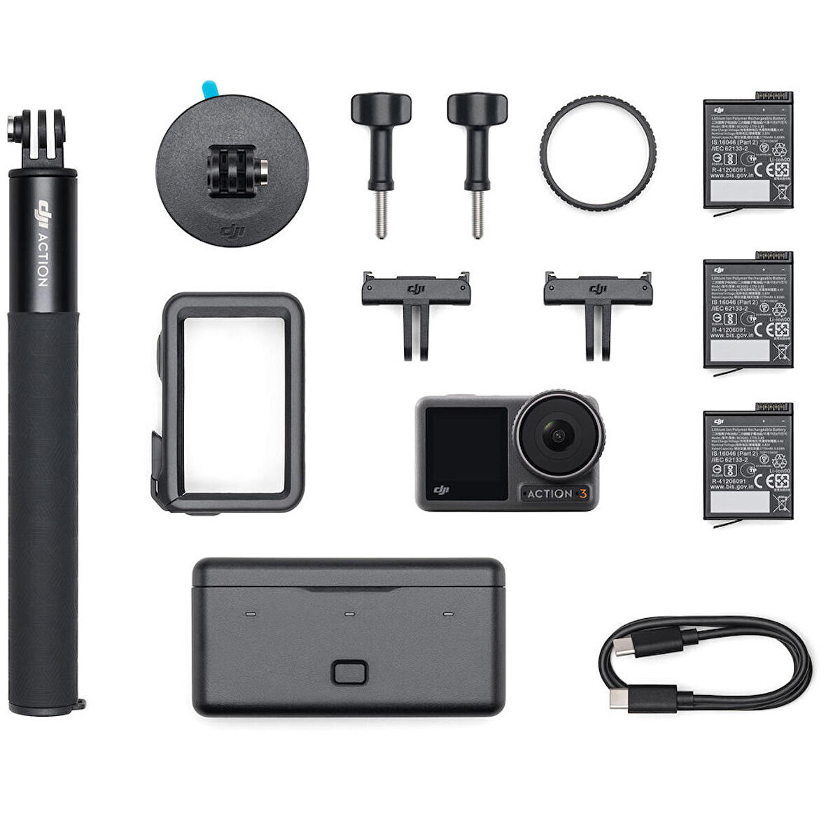 DJI Osmo Action 3 Adventure Combo Aksiyon Kamerası