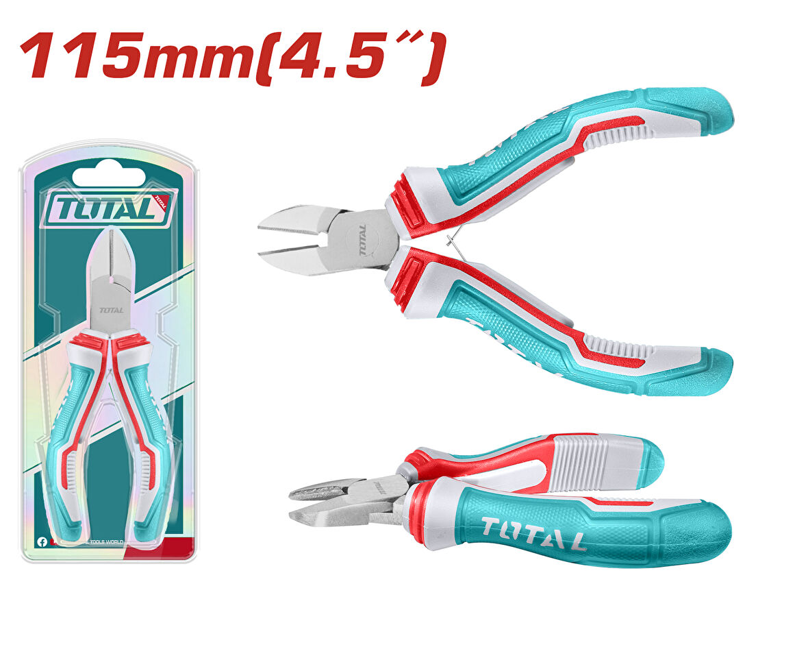TOTAL ELEKTRONİKÇİ TİP YAN KESKİ 115MM THTMN356