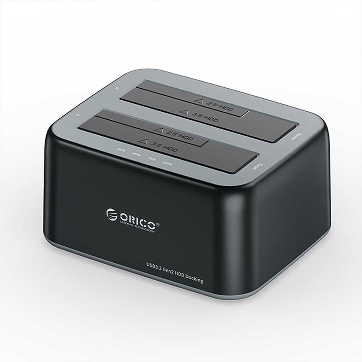 ORICO Type-C 3.2 2Bay 2.5/3.5 inç SATA HDD SSD Dock Station