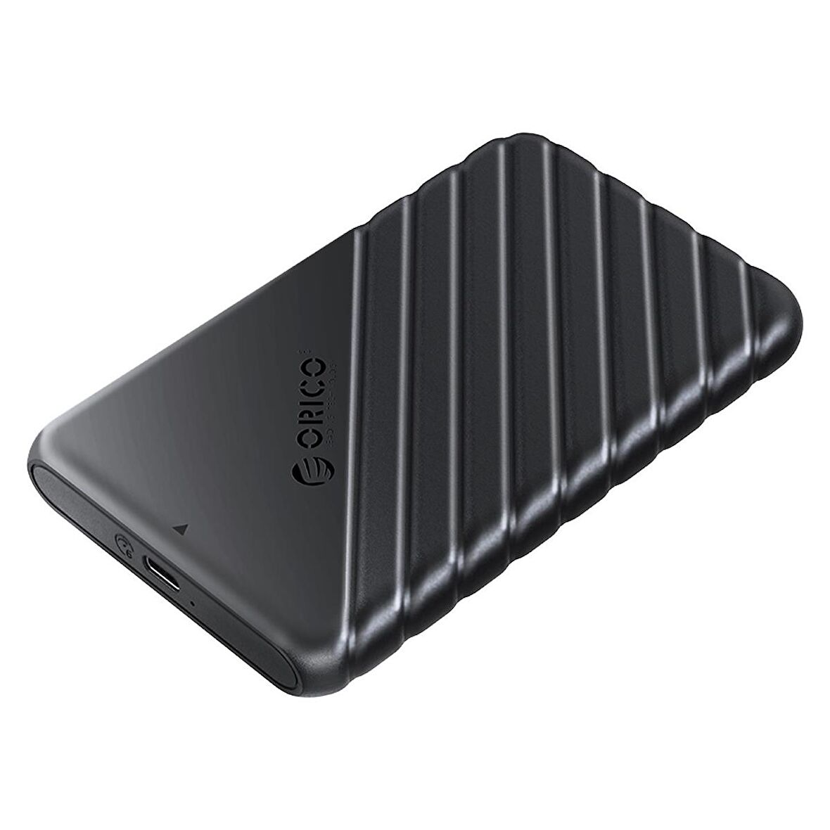 ORICO Type-C 6Gbps USB3.1 Gen1 2.5” inch SATA SSD Hard Disk Kutusu Siyah