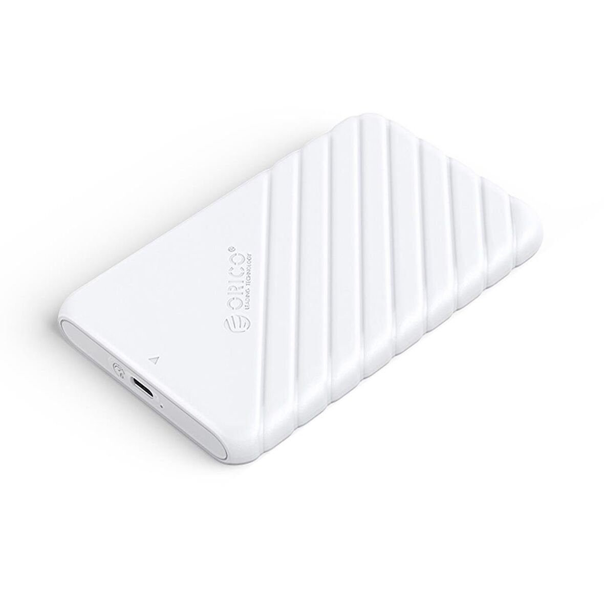 ORICO Type-C to Type-C USB3.1 Gen1 6Gbps 2.5” inch SATA SSD Hard Disk Kutusu Beyaz