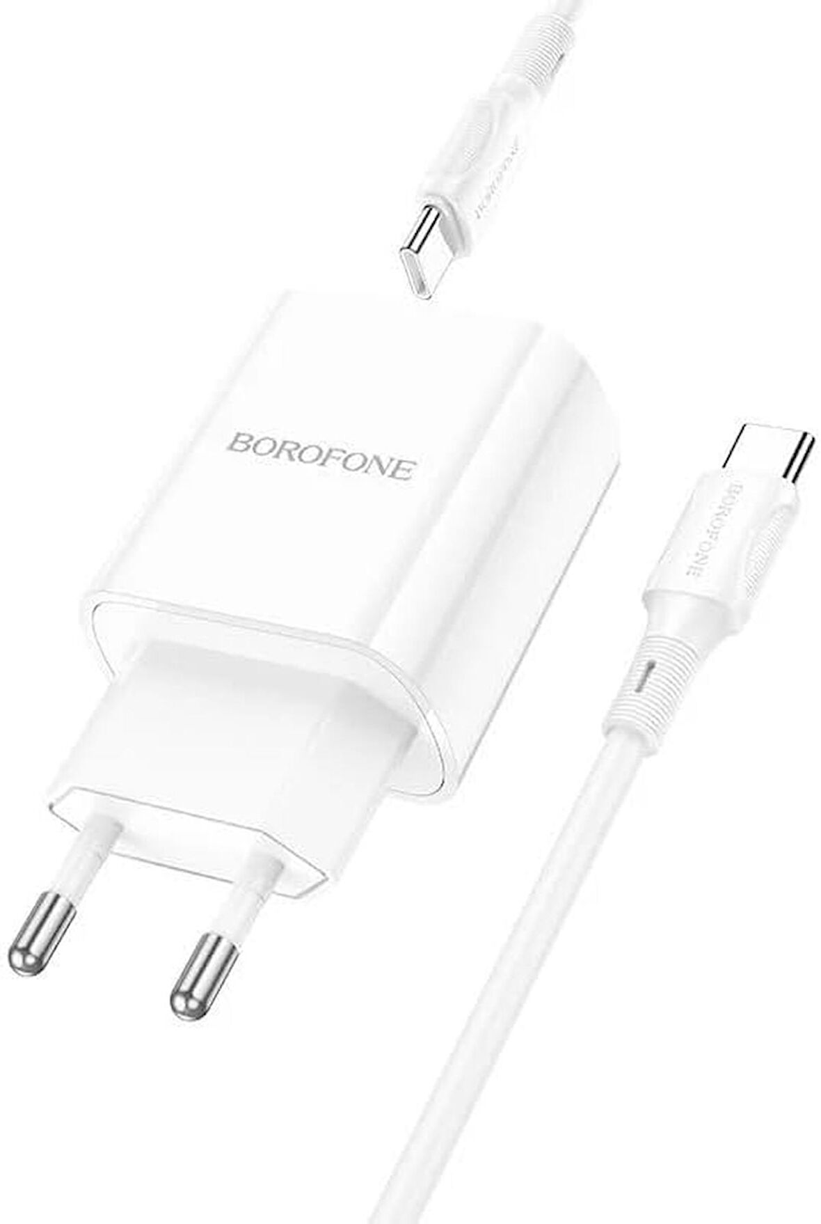 Coverzone Type-C 20 Watt Hızlı Şarj Aleti Beyaz