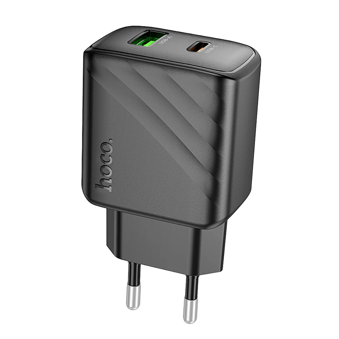 Hoco CS23A Sunlight 30W PD Hızlı Şarj Aleti - Siyah