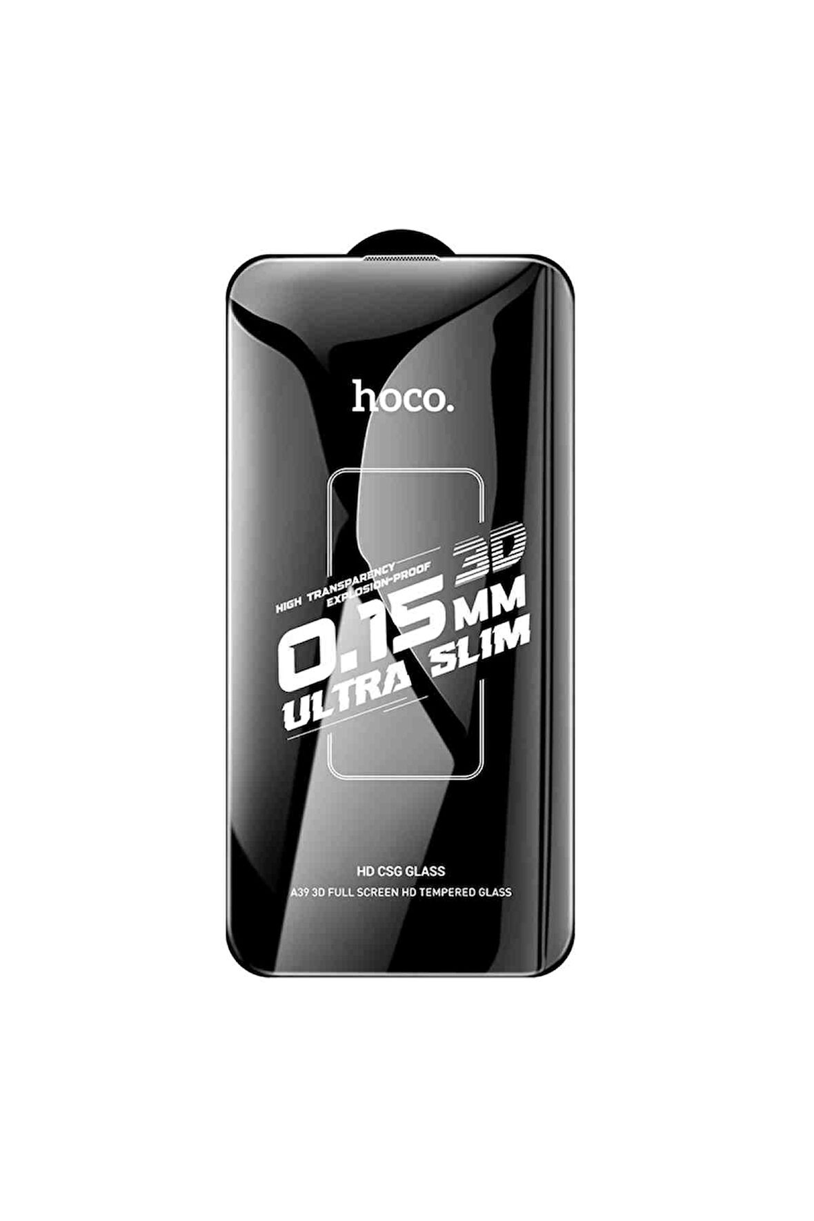 iPhone 16 Pro Uyumlu 3D Engraved HD Cam Hoco Ekran Koruyucu