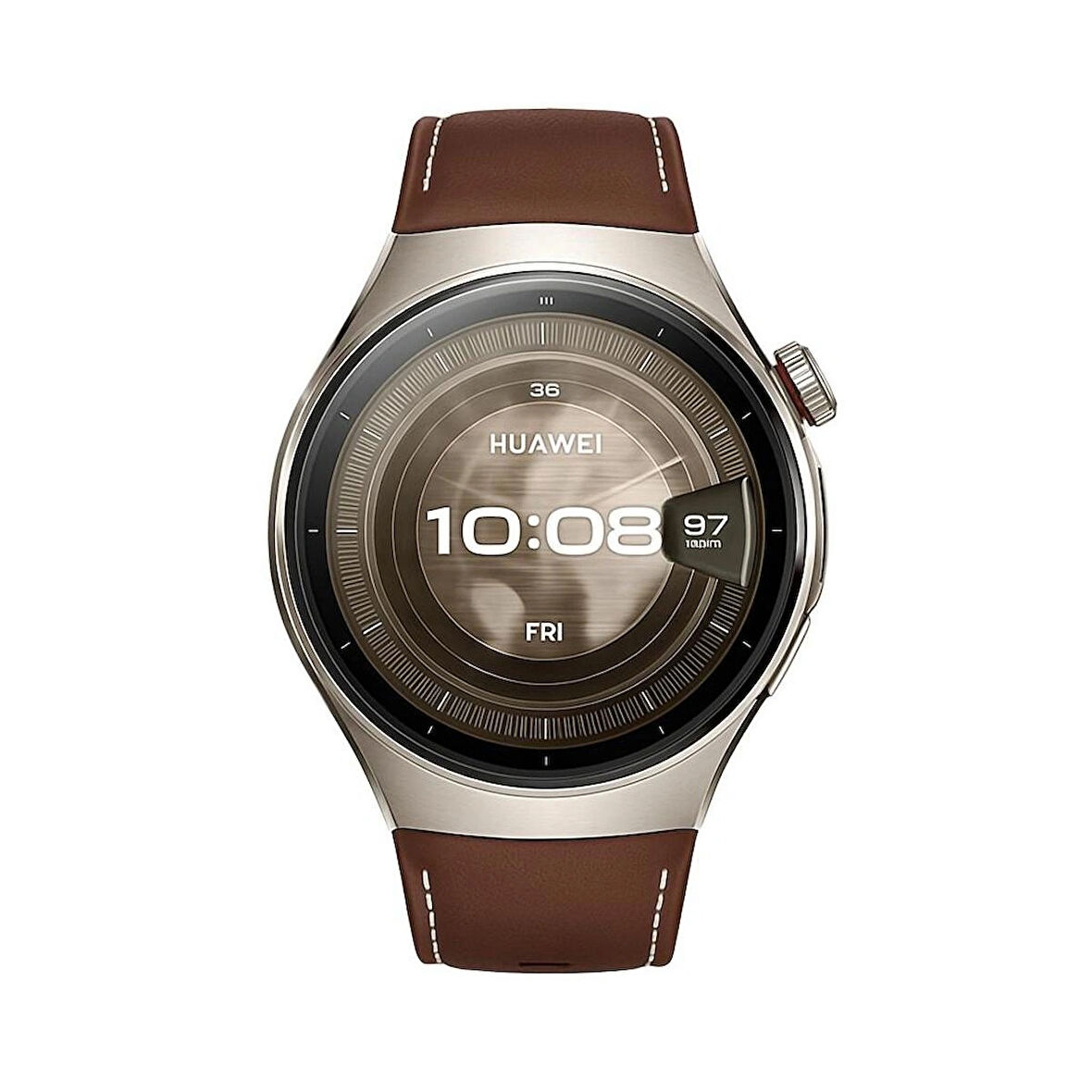 Huawei WATCH 5 46mm - Koyu Kahverengi