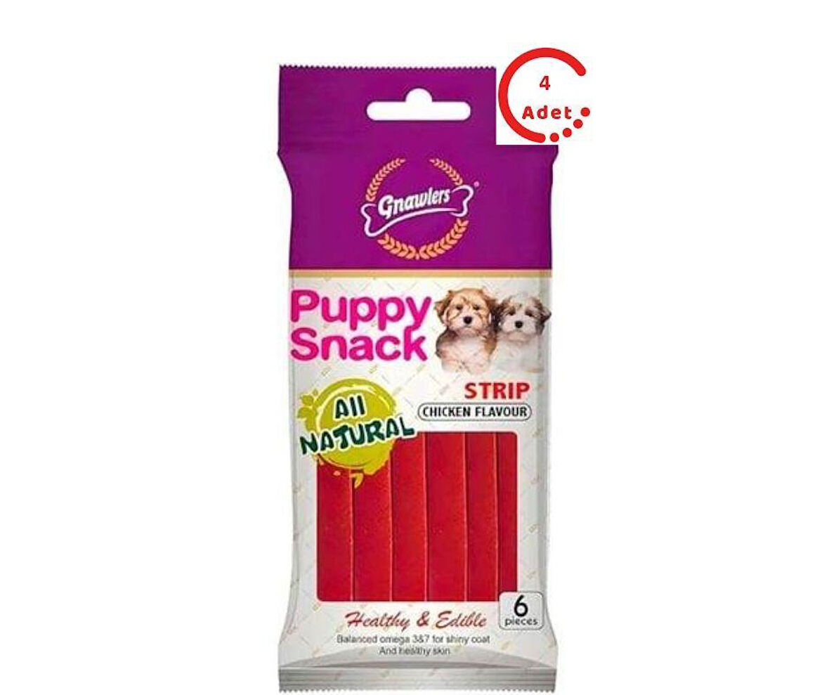 Gnawlers Strip Chicken Köpek ödülü 80 Gr x 4 Adet