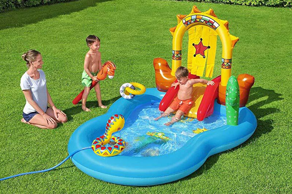 Bestway Vahşi Batı Oyun Havuzu 264 x 188 x 140 cm