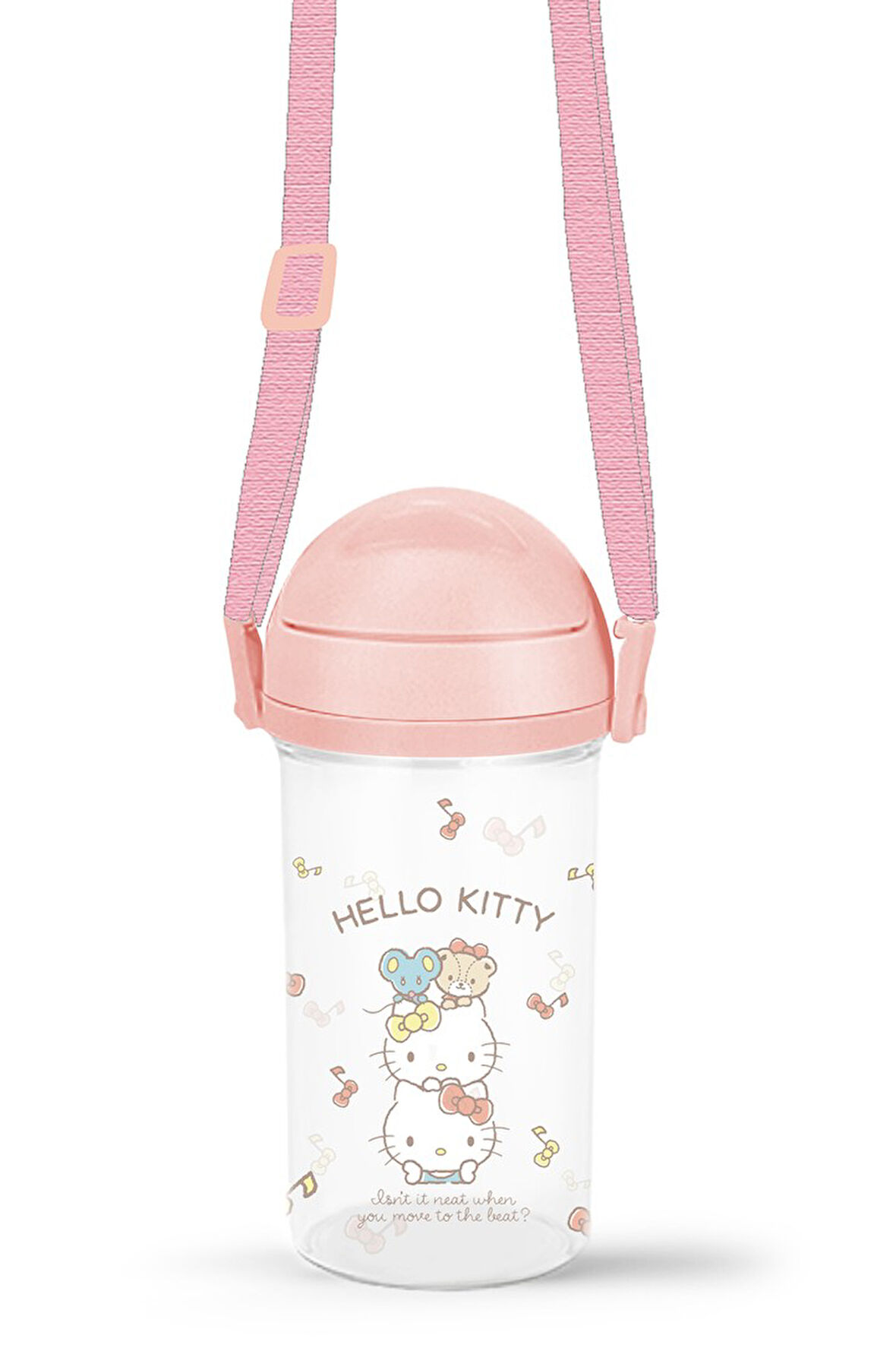 Sanrio Lisanslı Plastik Matara (400ml) - Hello Kitty