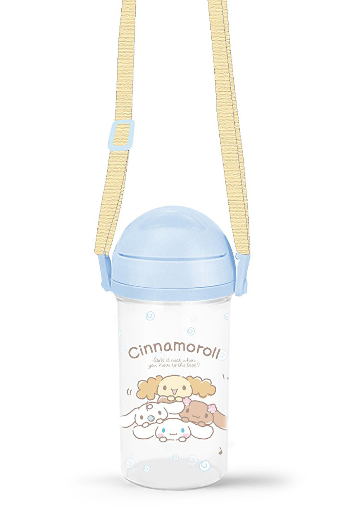 Sanrio Lisanslı Plastik Matara (400ml) - Cinnamoroll