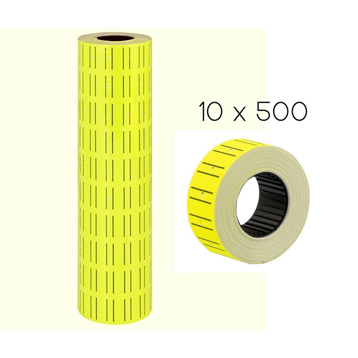 Linea Fiyat Etiketi 500 lü 10 Rulo- Neon Sarı