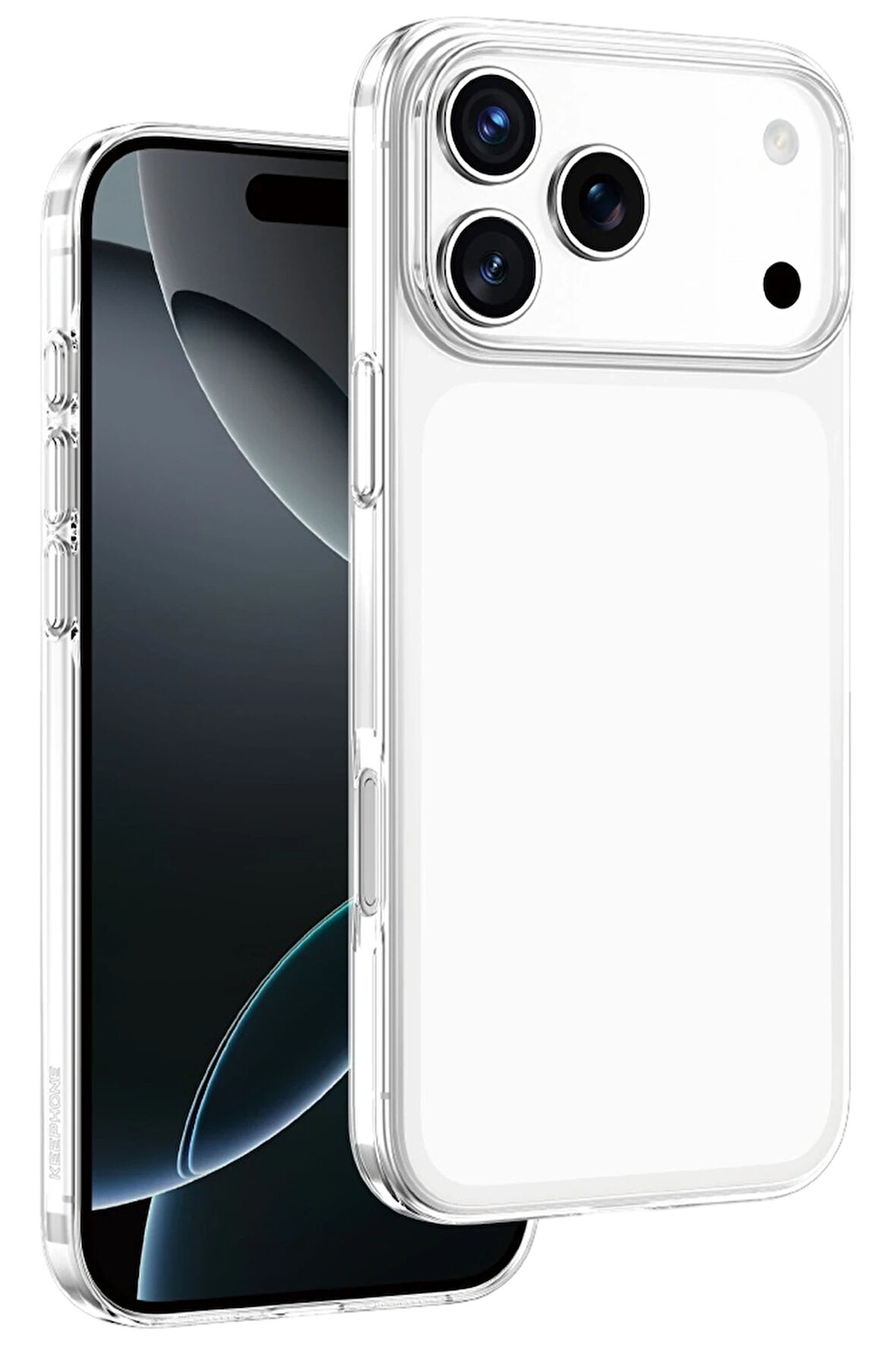 Keephone X-Crystal Slim iPhone17 Pro MagSafe Kılıf - Şeffaf