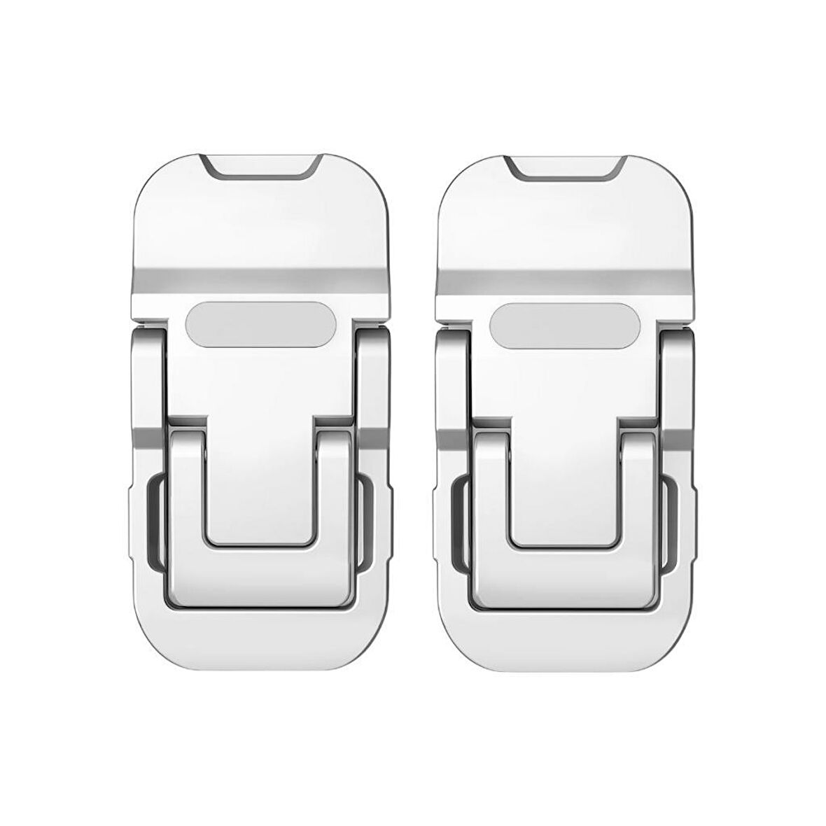 Coofbe 2 Adet Yapışkanlı Katlanılabilir 2 Kademe Yükseklik Ayarlı Laptop Standı Laptop Stand Ayağı