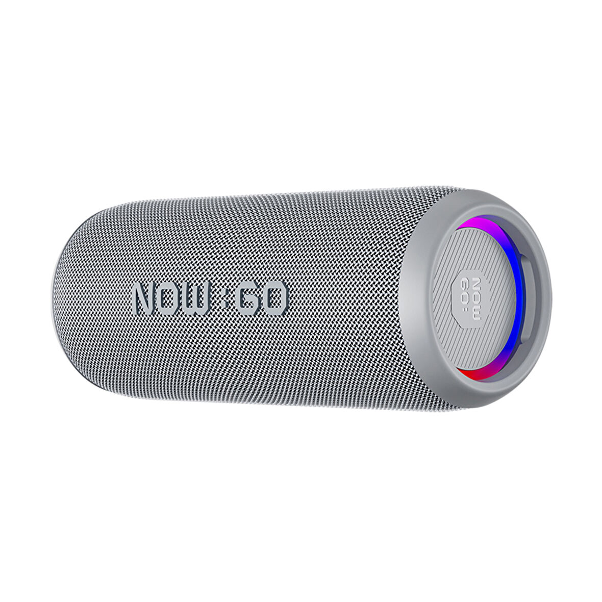 NowGo F6 20W RGB Speaker Su Geçirmez Taşınabilir Kablosuz Bluetooth Hoparlör Gri