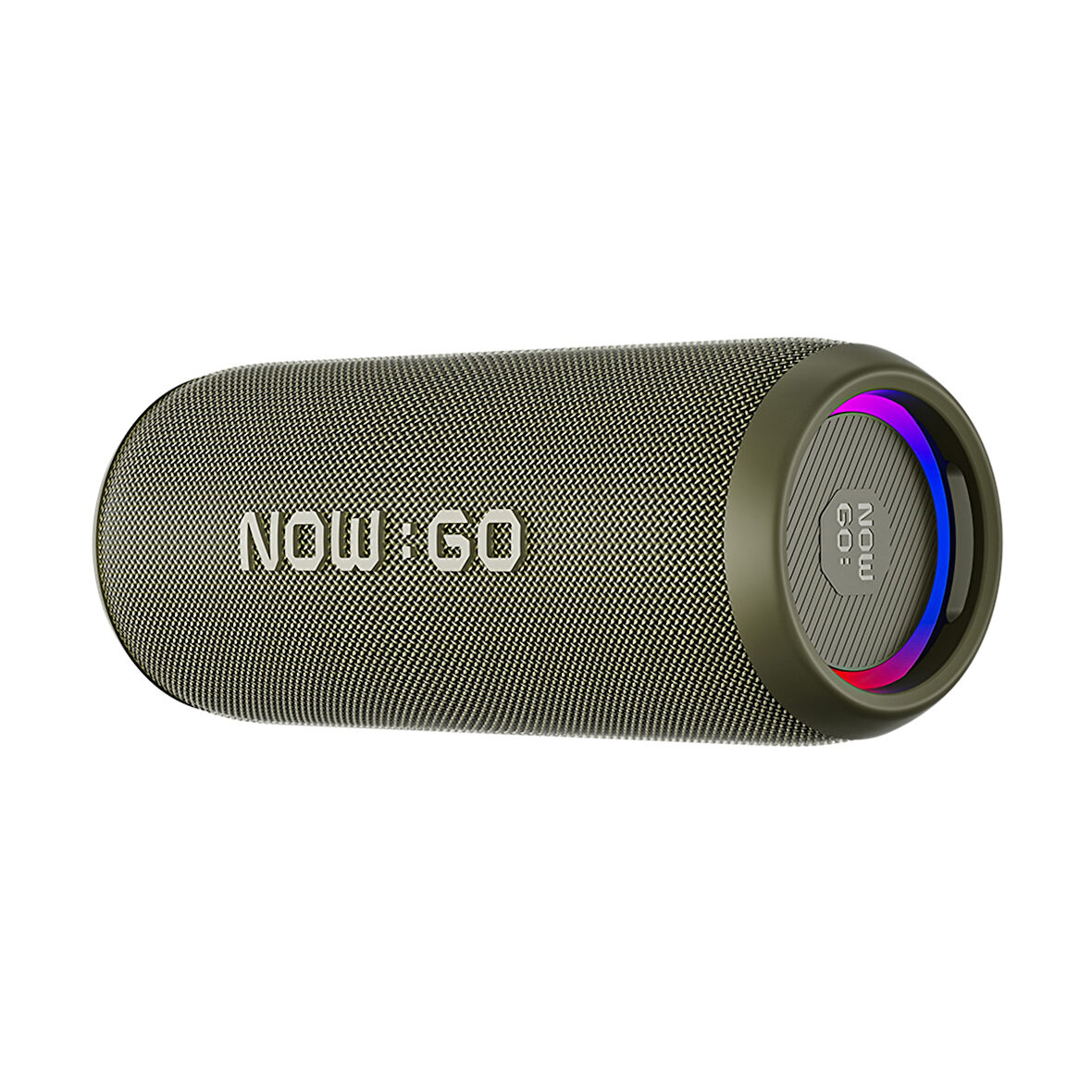 NowGo F6 20W RGB Speaker Su Geçirmez Taşınabilir Kablosuz Bluetooth Hoparlör Yeşil