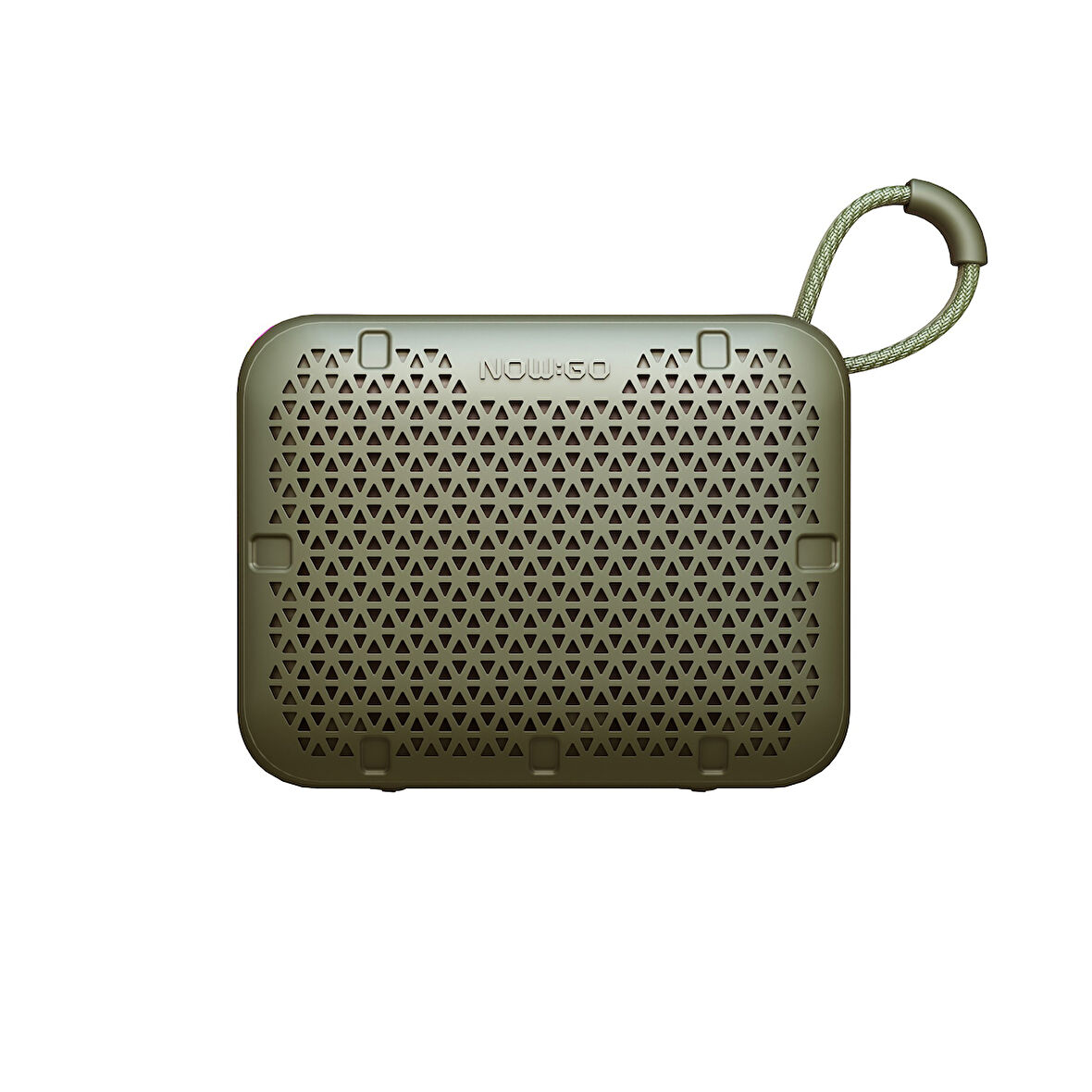 NowGo Stone M1 5W Su Geçirmez Taşınabilir Bluetooth 5.4 Hoparlör Yeşil