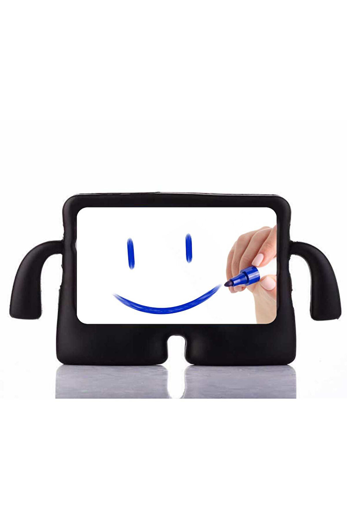 Via S48 Uyumlu Tam Koruma Sağlayan Eğlenceli Karakterli Koko Çocuk Tablet Kılıfı