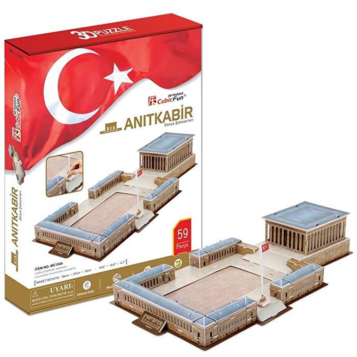 Cubic Fun 3D Puzzle Anıtkabir