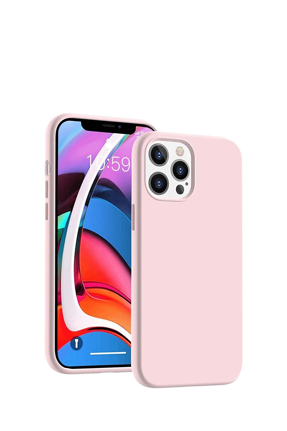 iPhone 12 Pro Max Kılıf Microfiber Astarlı, Dayanıklı, Silinebilir