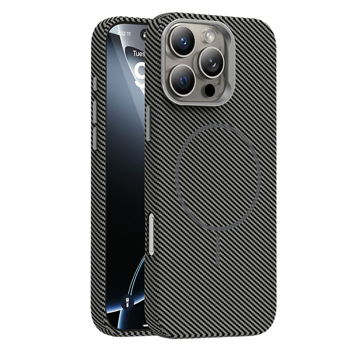ıPhone 16 Pro Carbon Pulse Magsafe Kılıf