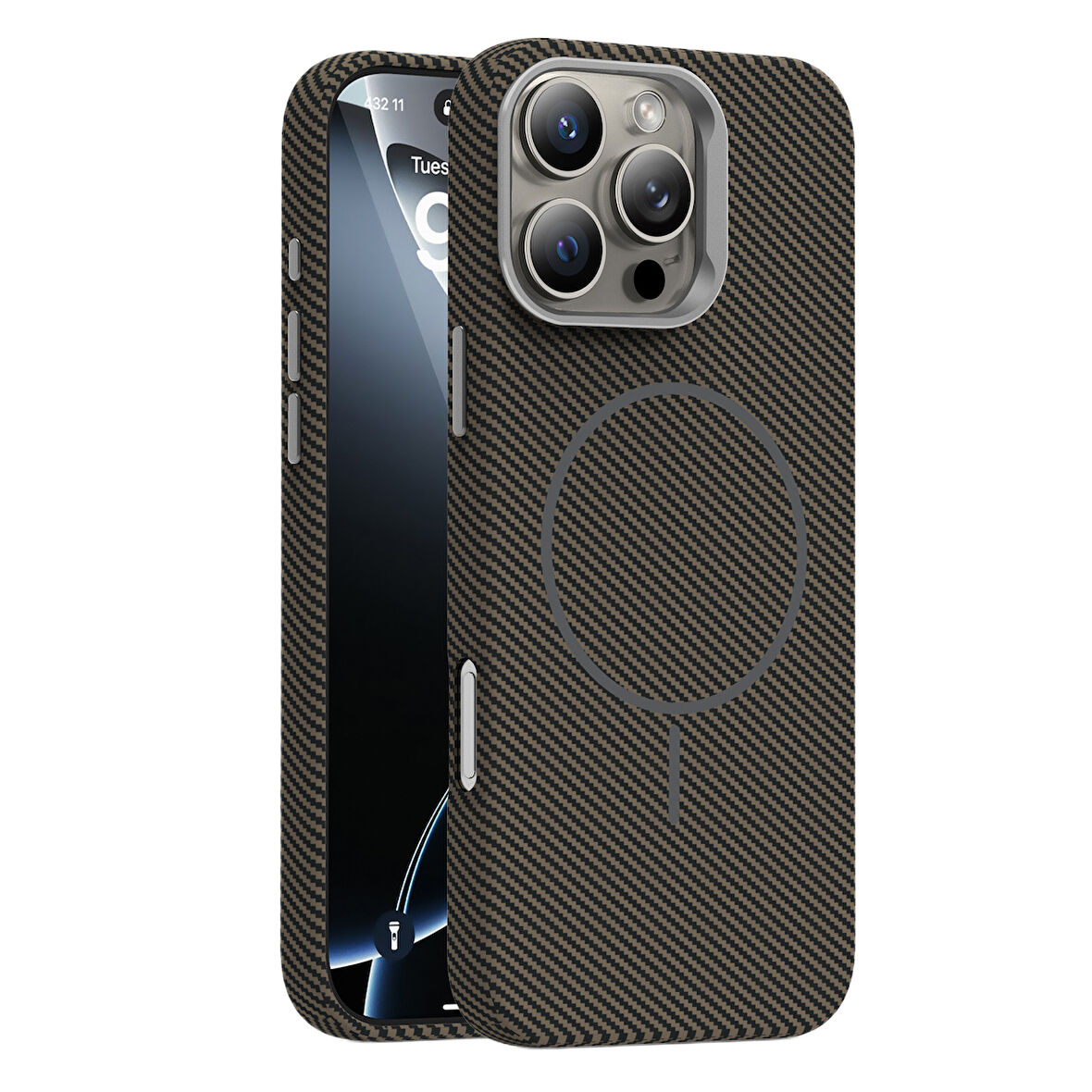 ıPhone 16 Pro Max Carbon Pulse Magsafe Kılıf