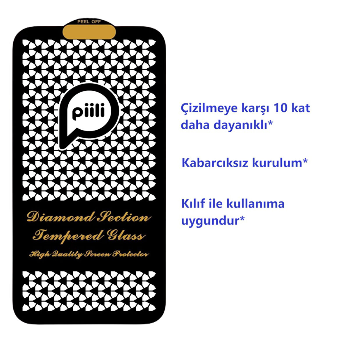 iPhone 17 Pro 10X Askeri Sınıf Ekran Koruyucu